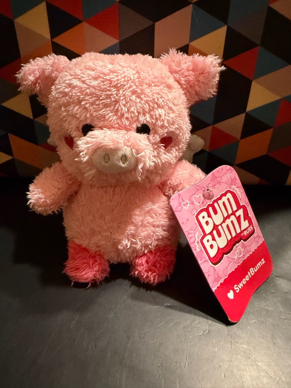 Bum Bumz By Russ Sweetbumz Pepper Valentines Cupid Pig Plush Stuffed Animals